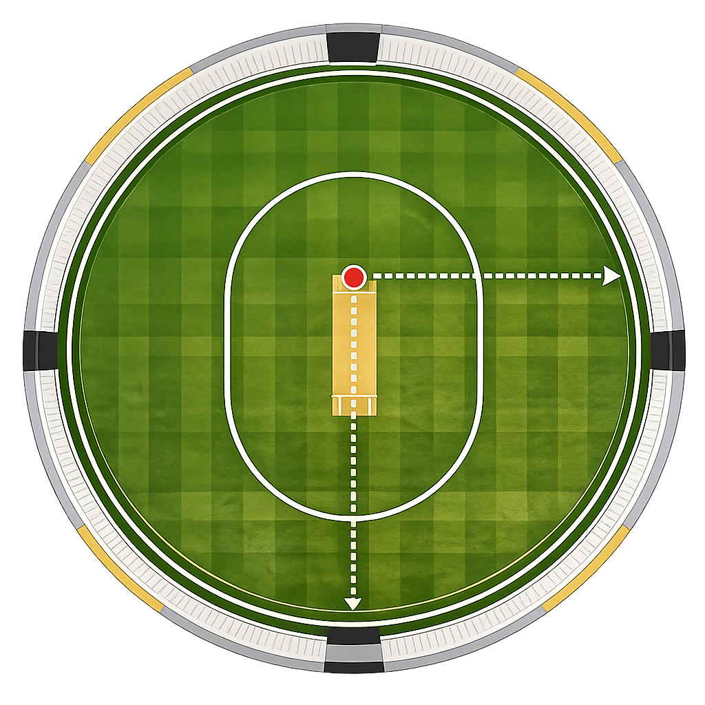 Dubai International Cricket Stadium ground dimensions
