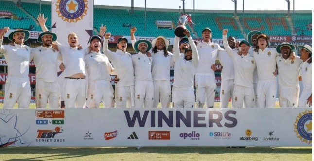 South Africa Whitewash India 2 0 In Test Series