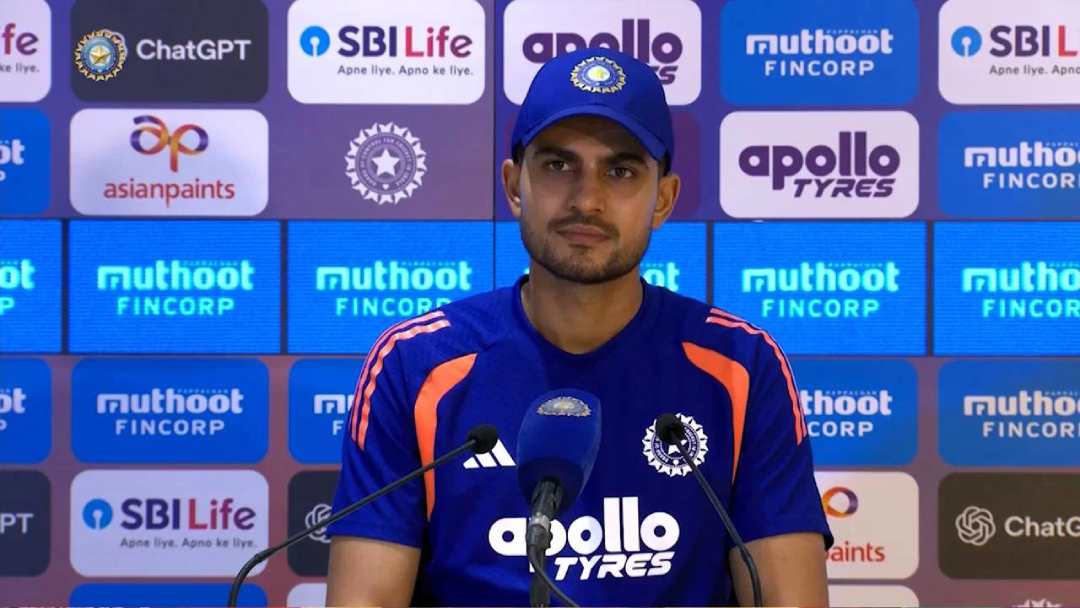 Shubman Gill Press